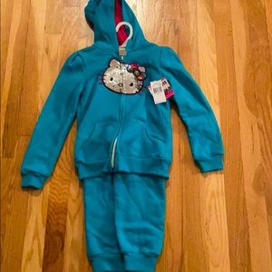 Hello Kitty Sequin Zip Jacket Outfit 6X